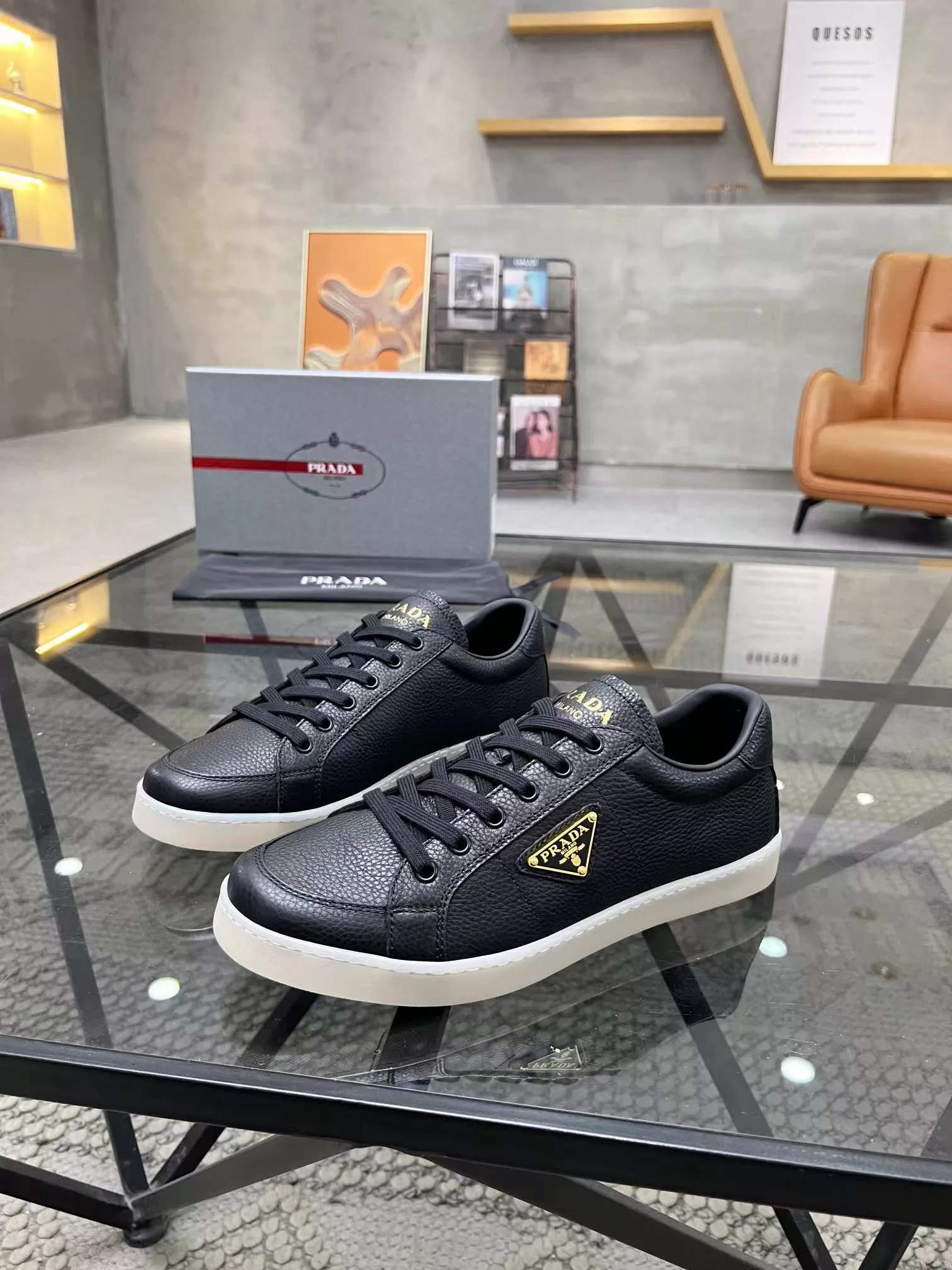Prada Casual Shoes For Men Soft 2103