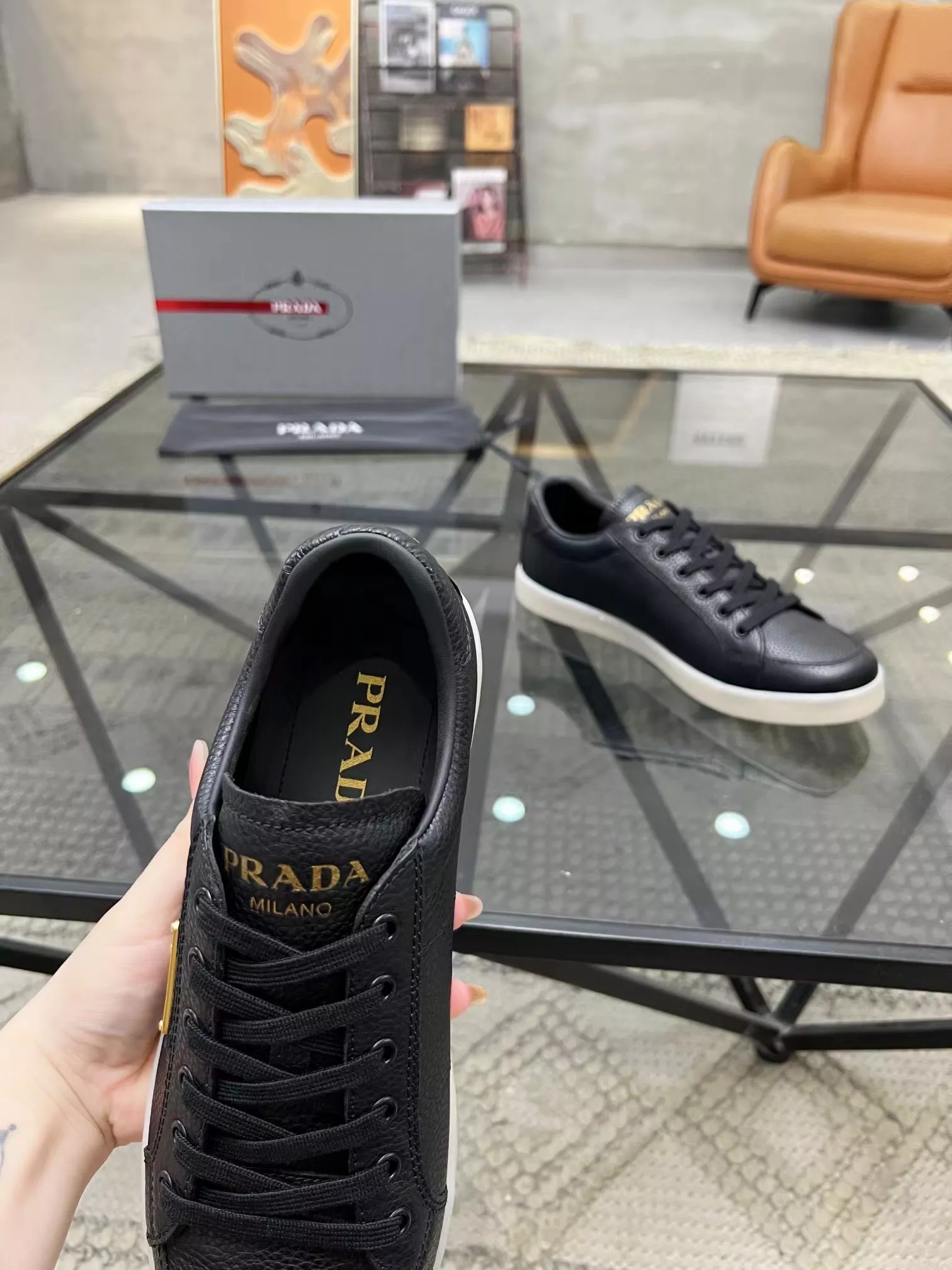 Prada Casual Shoes For Men Soft 2103