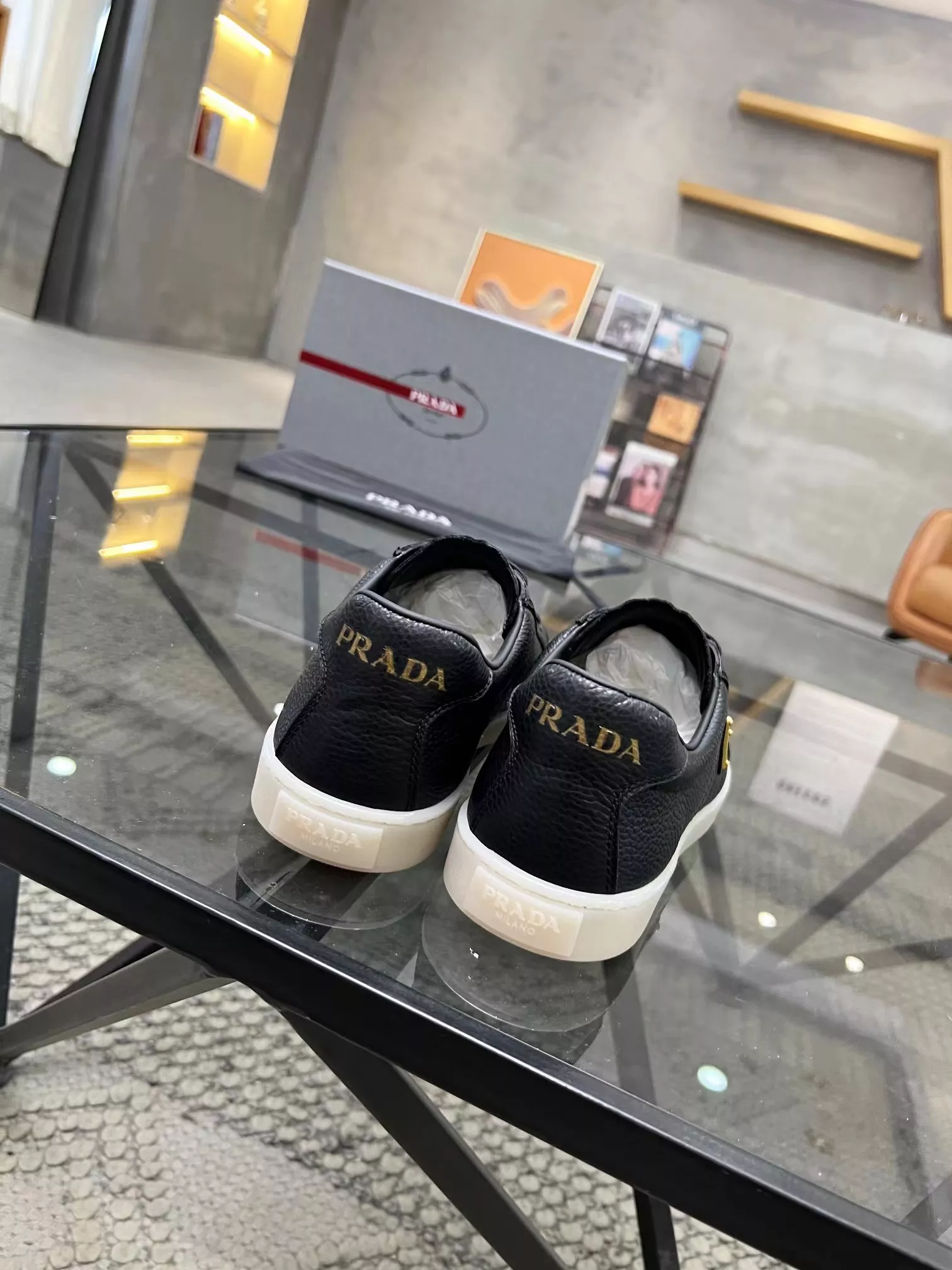 Prada Casual Shoes For Men Soft 2103