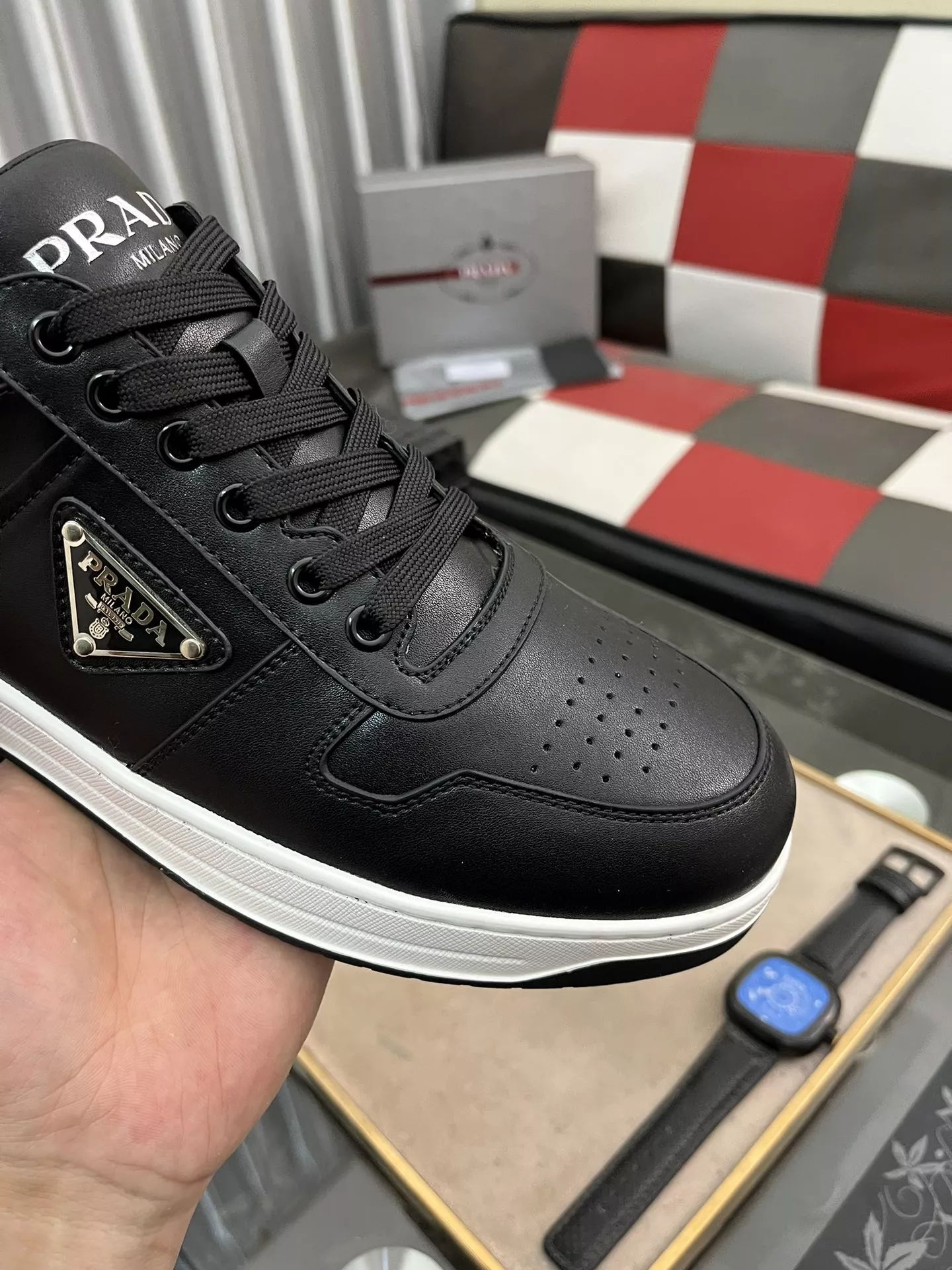 Prada Casual Shoes For Men Soft 8282