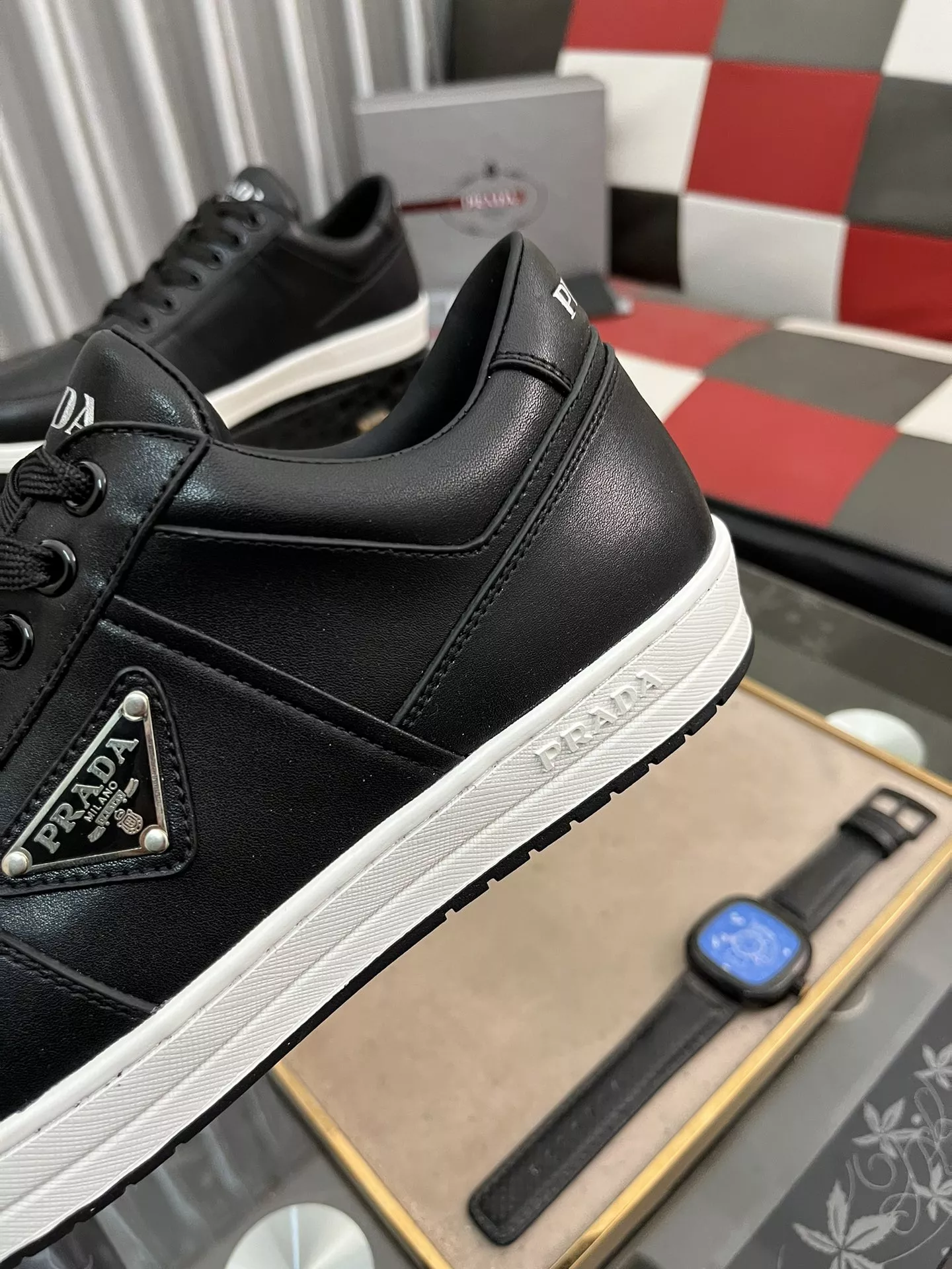 Prada Casual Shoes For Men Soft 8282