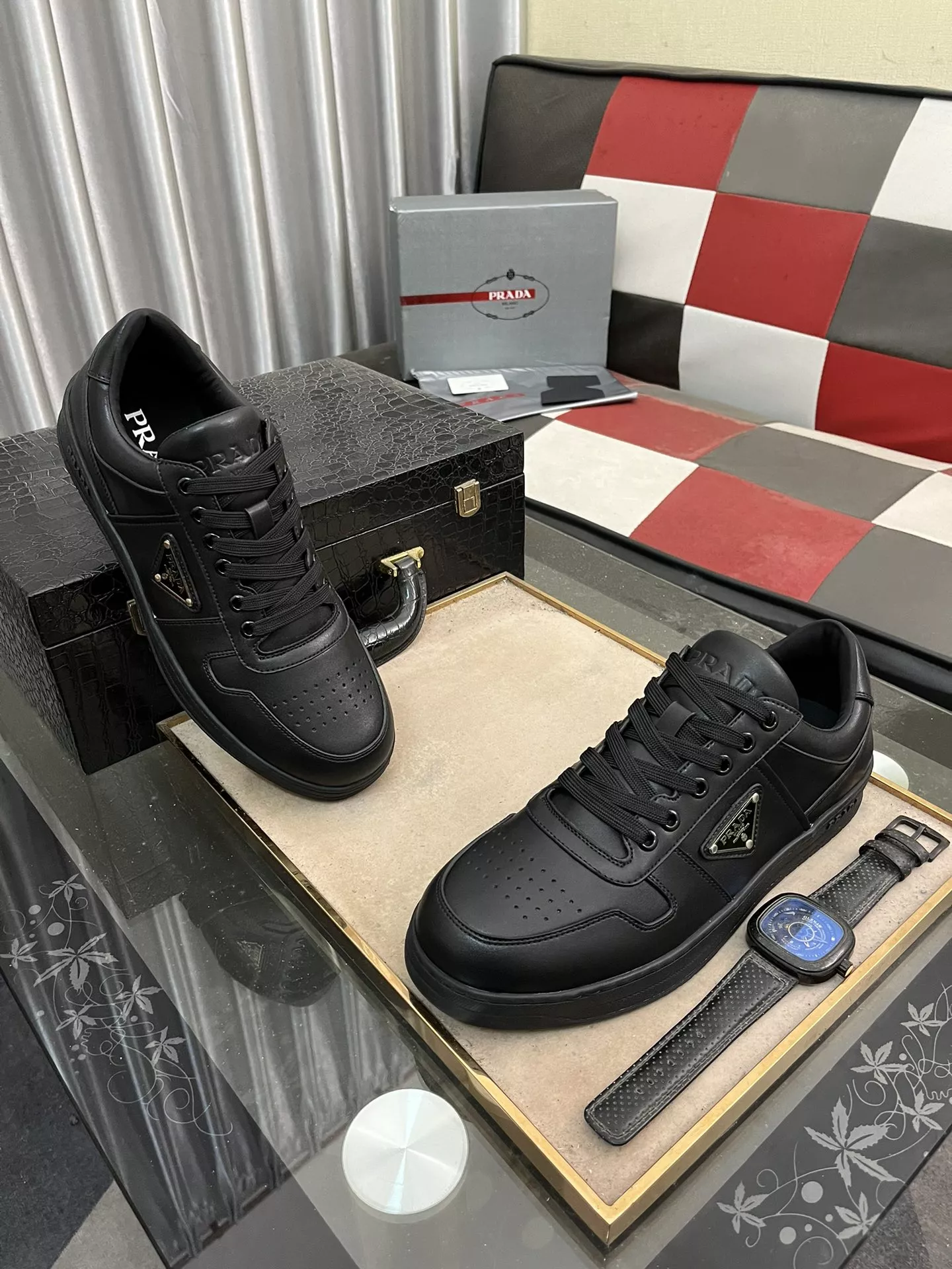 Prada Casual Shoes For Men Soft 881