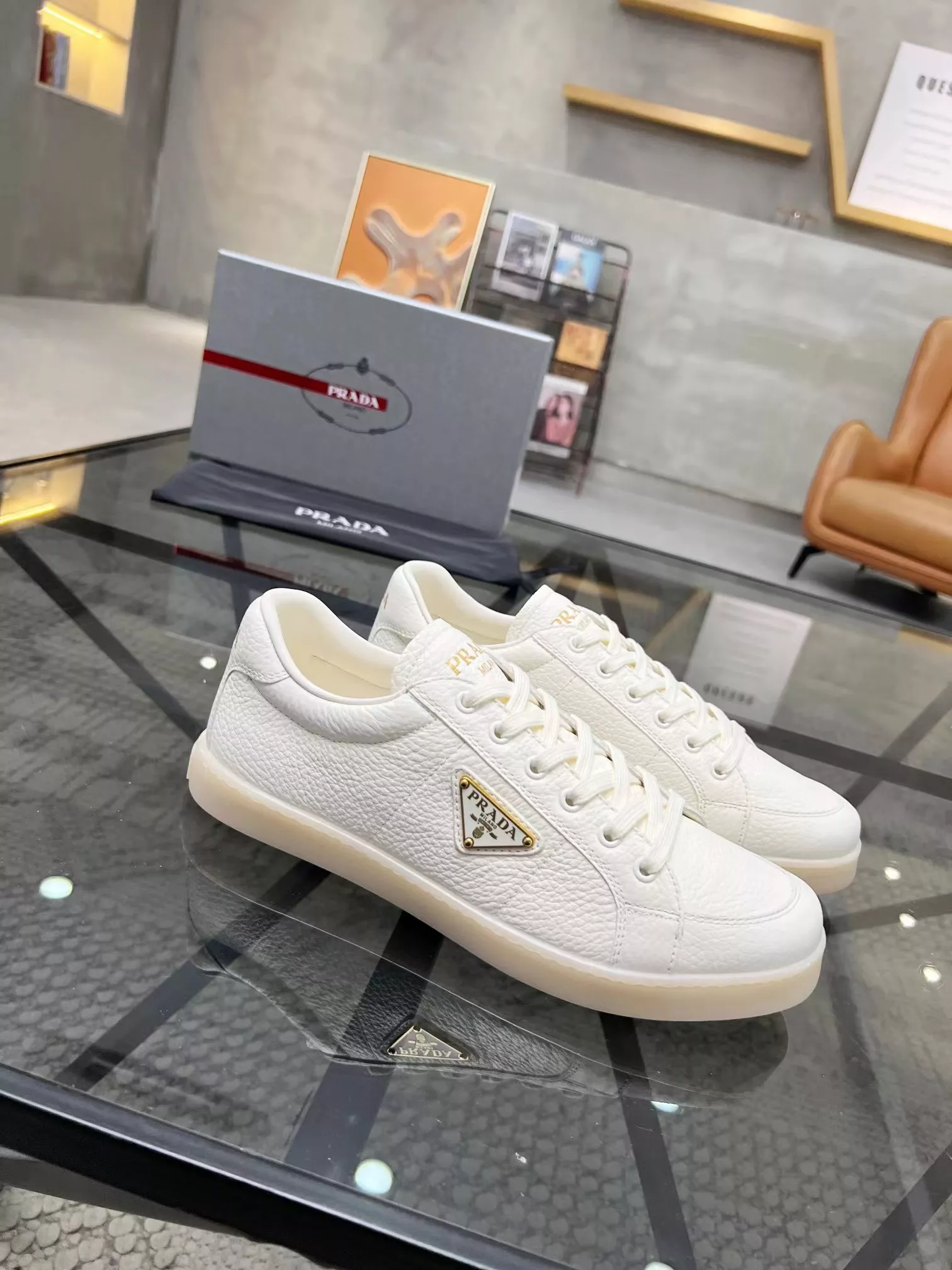 Prada Casual Shoes For Men Sophisticated 880