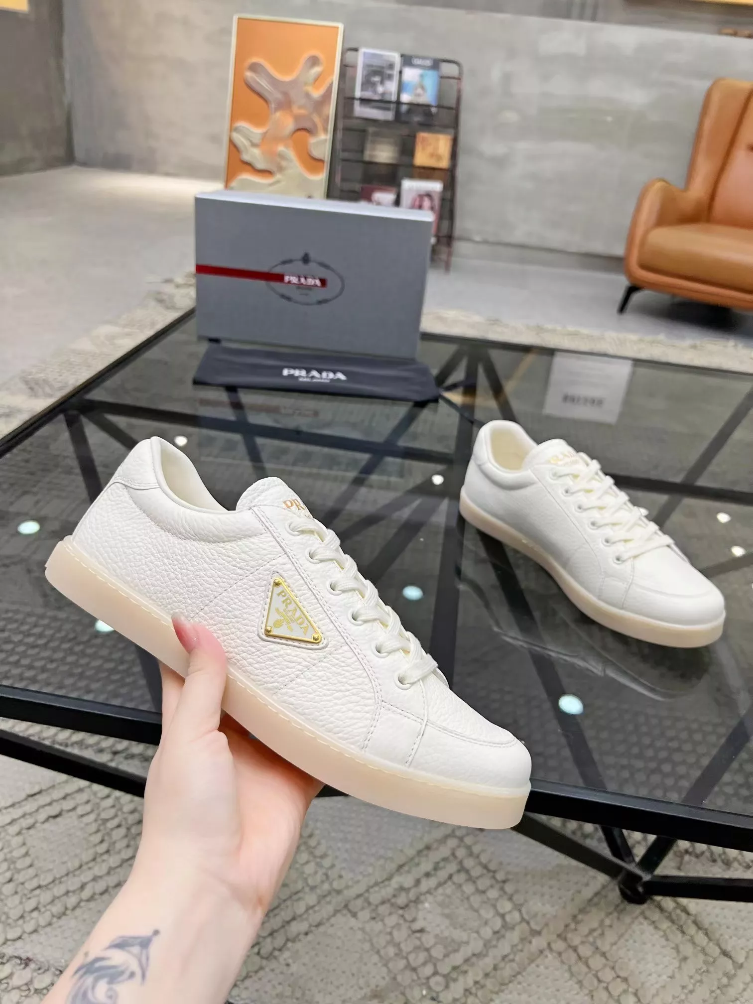 Prada Casual Shoes For Men Sophisticated 880
