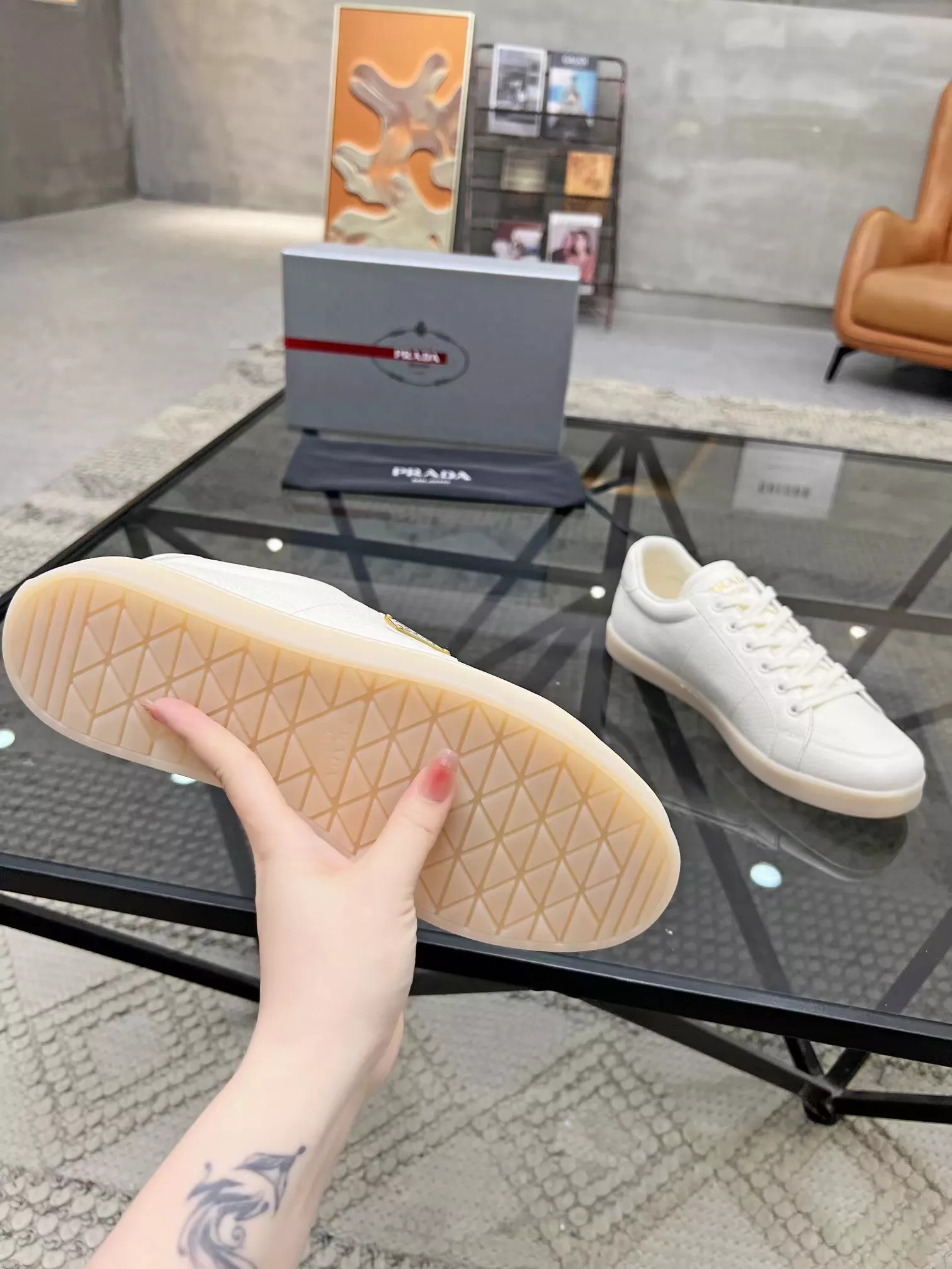 Prada Casual Shoes For Men Sophisticated 880