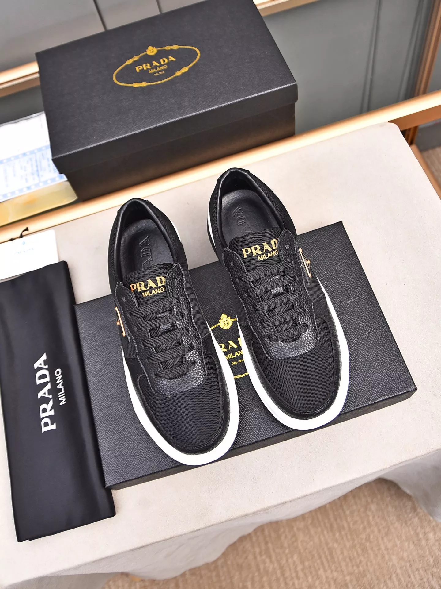 Prada Casual Shoes For Men Trendsetting 6520