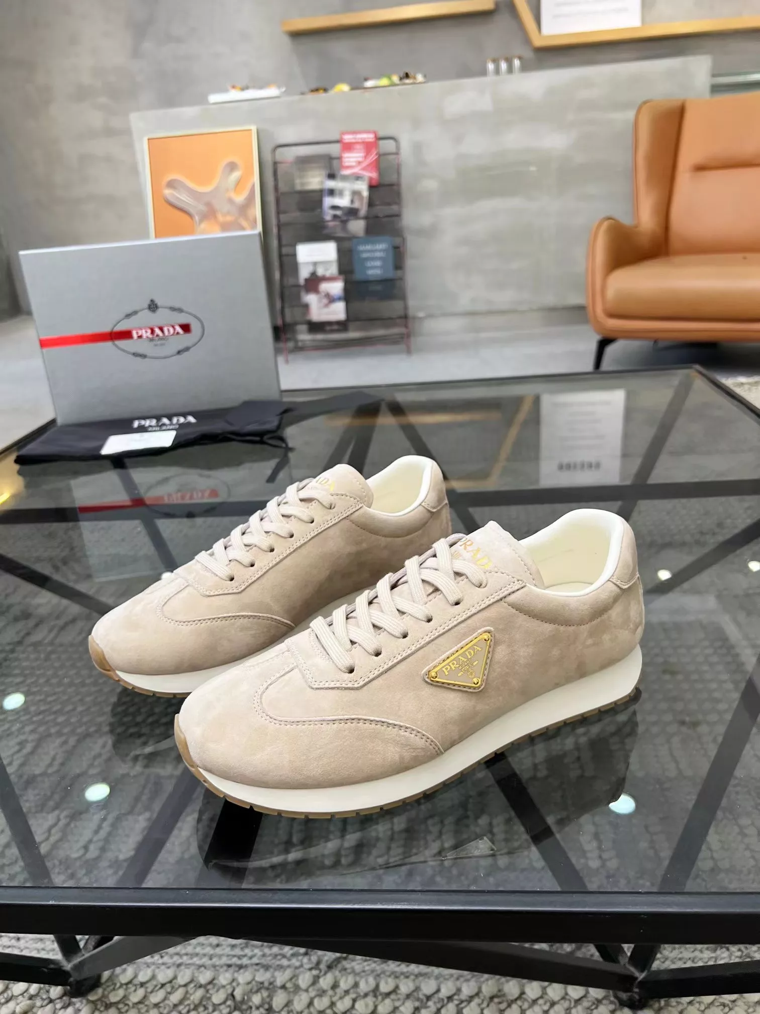 Prada Casual Shoes For Men Trendy 1280