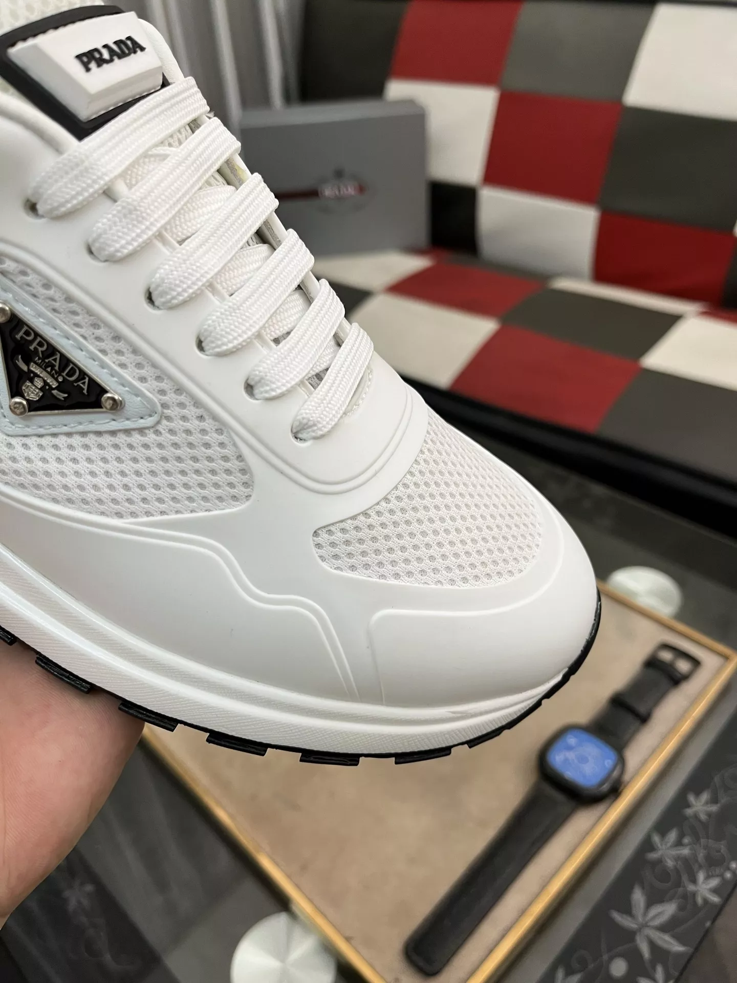 Prada Casual Shoes For Men Trendy 9100