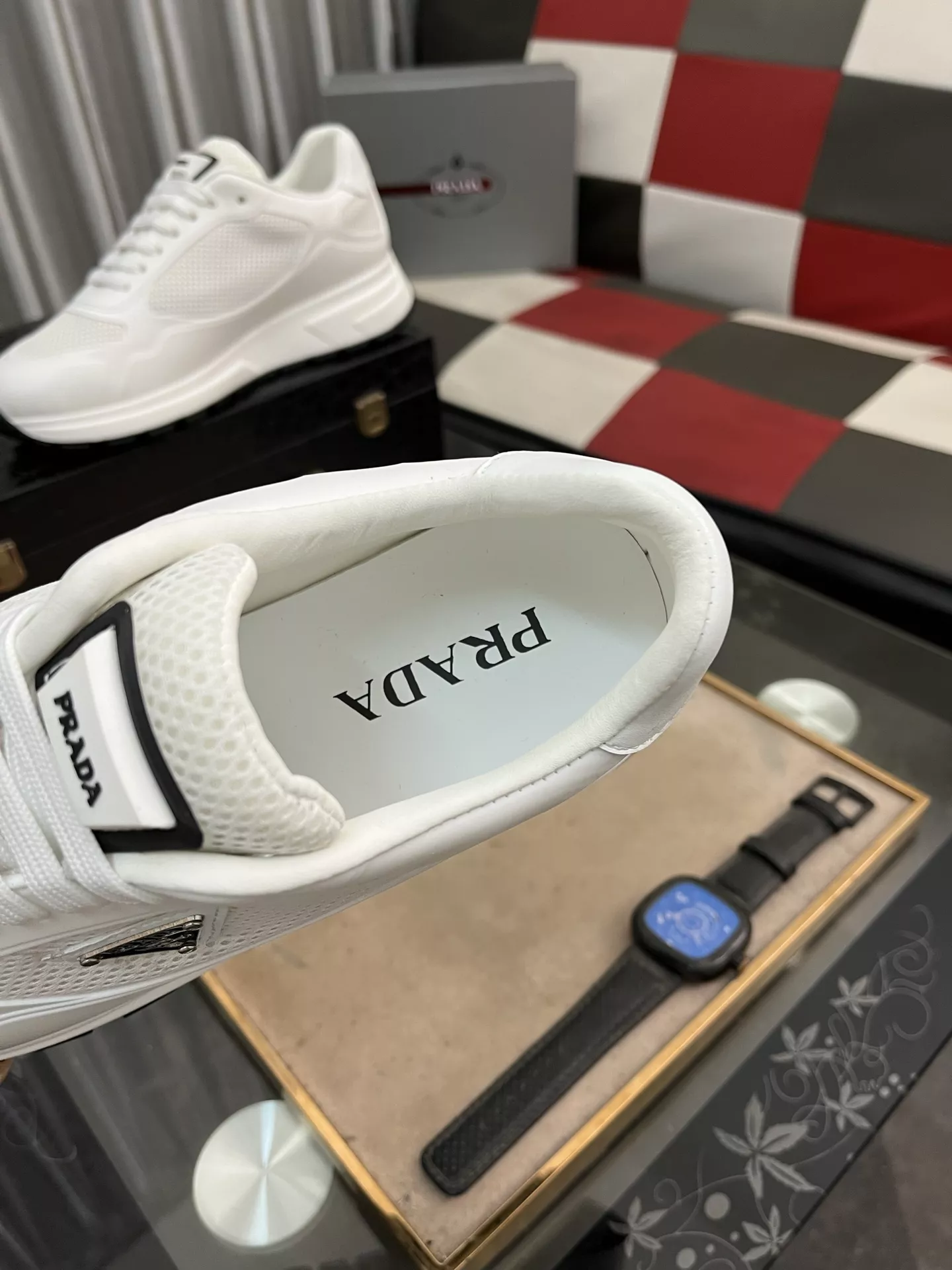 Prada Casual Shoes For Men Trendy 9100
