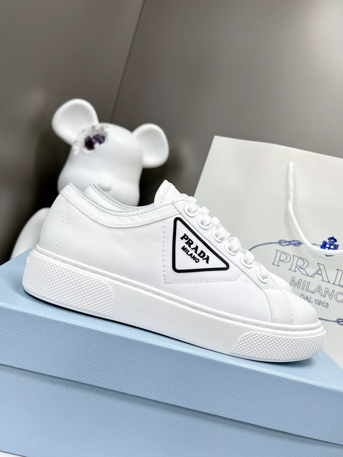 Prada Casual Shoes For Women Affordable 7415