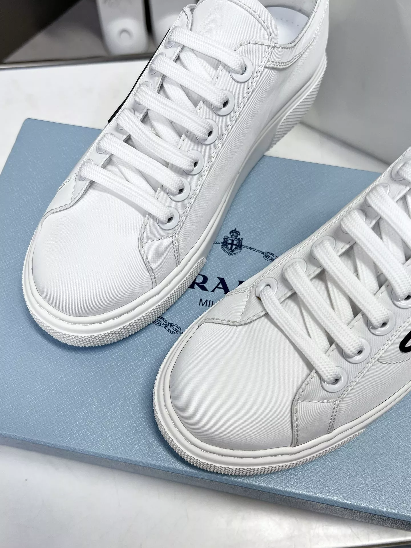 Prada Casual Shoes For Women Affordable 7415