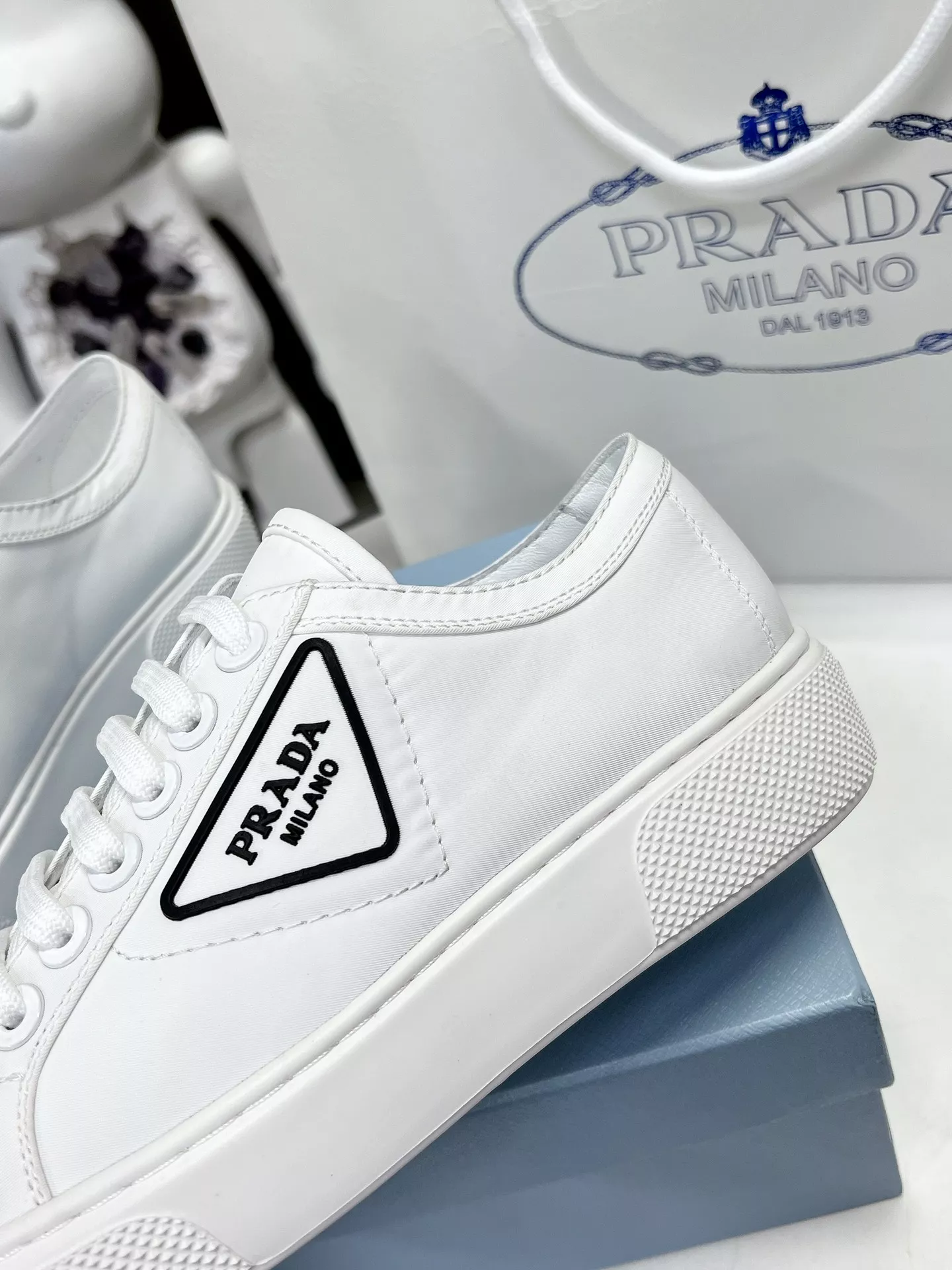 Prada Casual Shoes For Women Affordable 7415