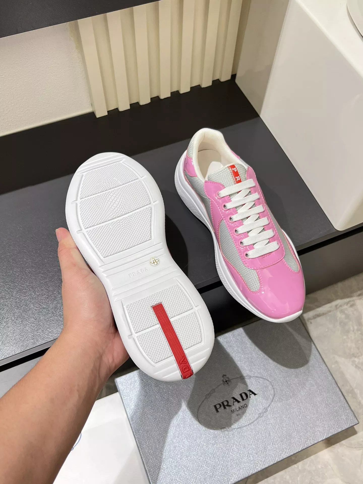 Prada Casual Shoes For Women Bold 3791