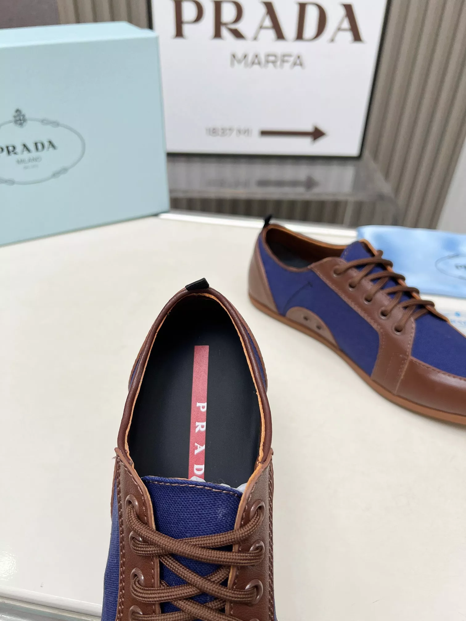 Prada Casual Shoes For Women Breathable 8361
