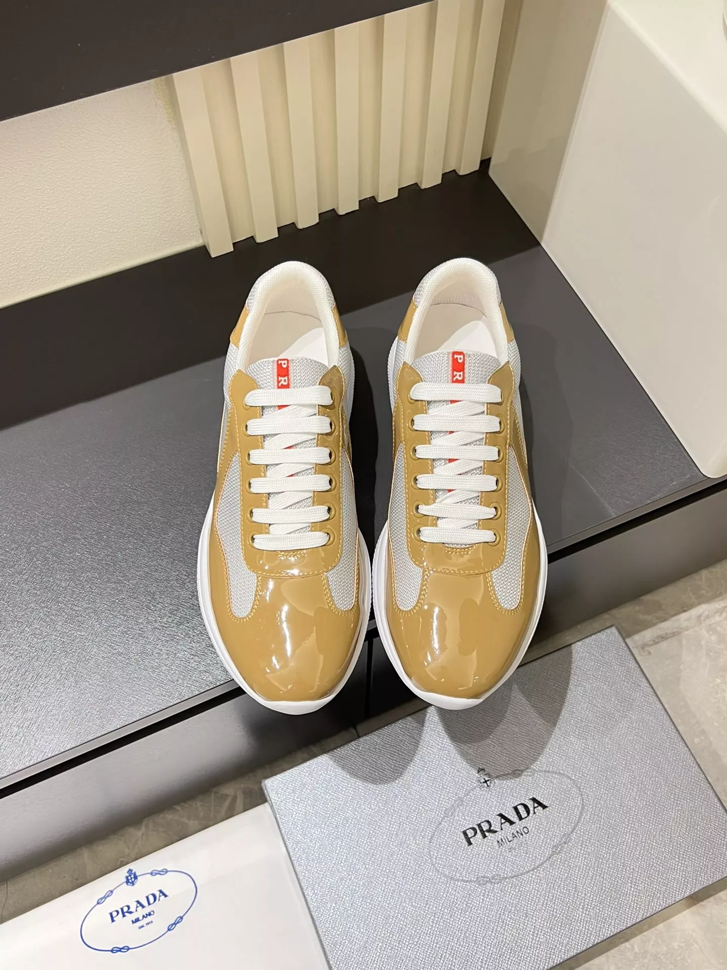 Prada Casual Shoes For Women Durable 2338