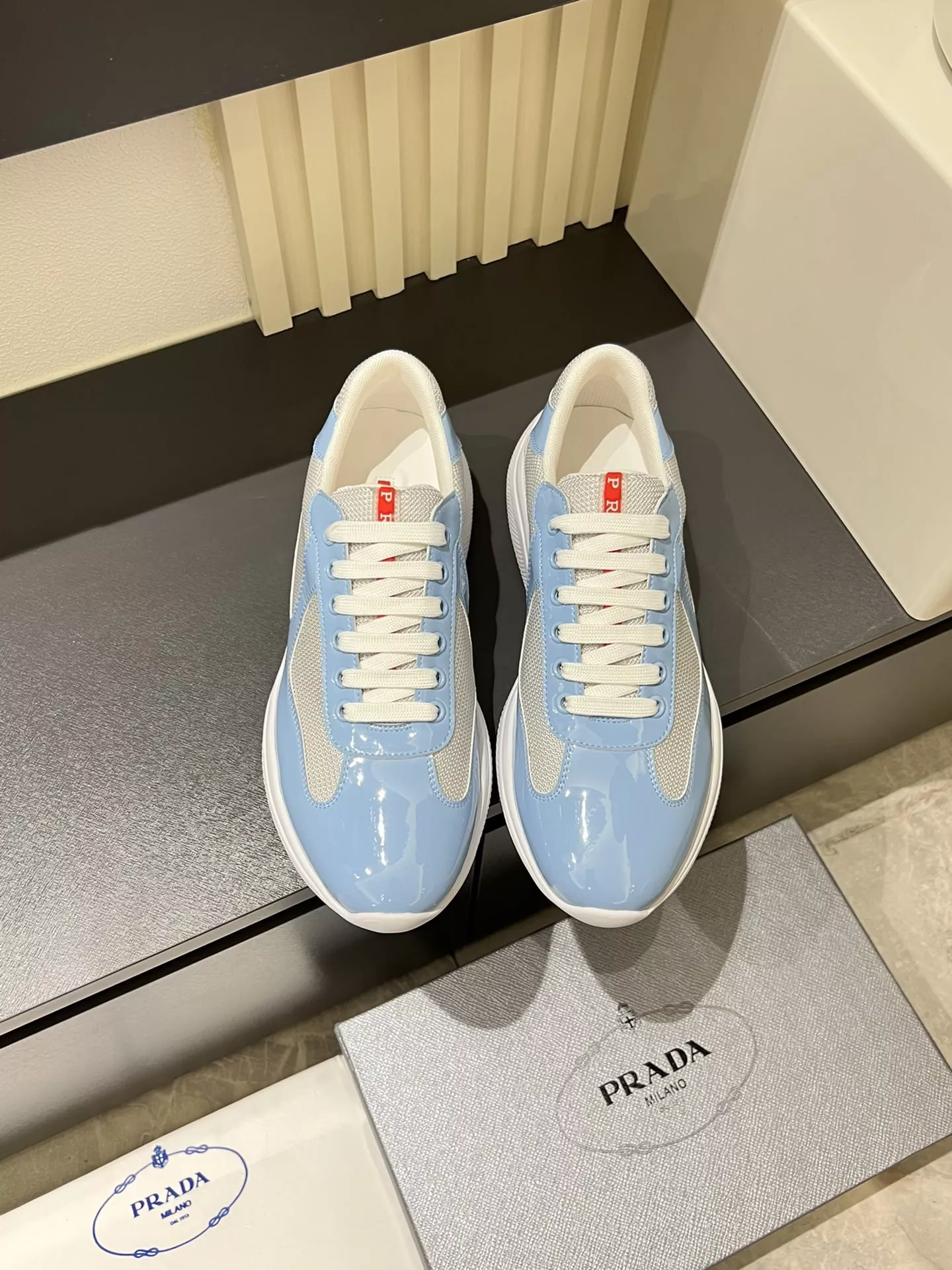 Prada Casual Shoes For Women Durable 3983