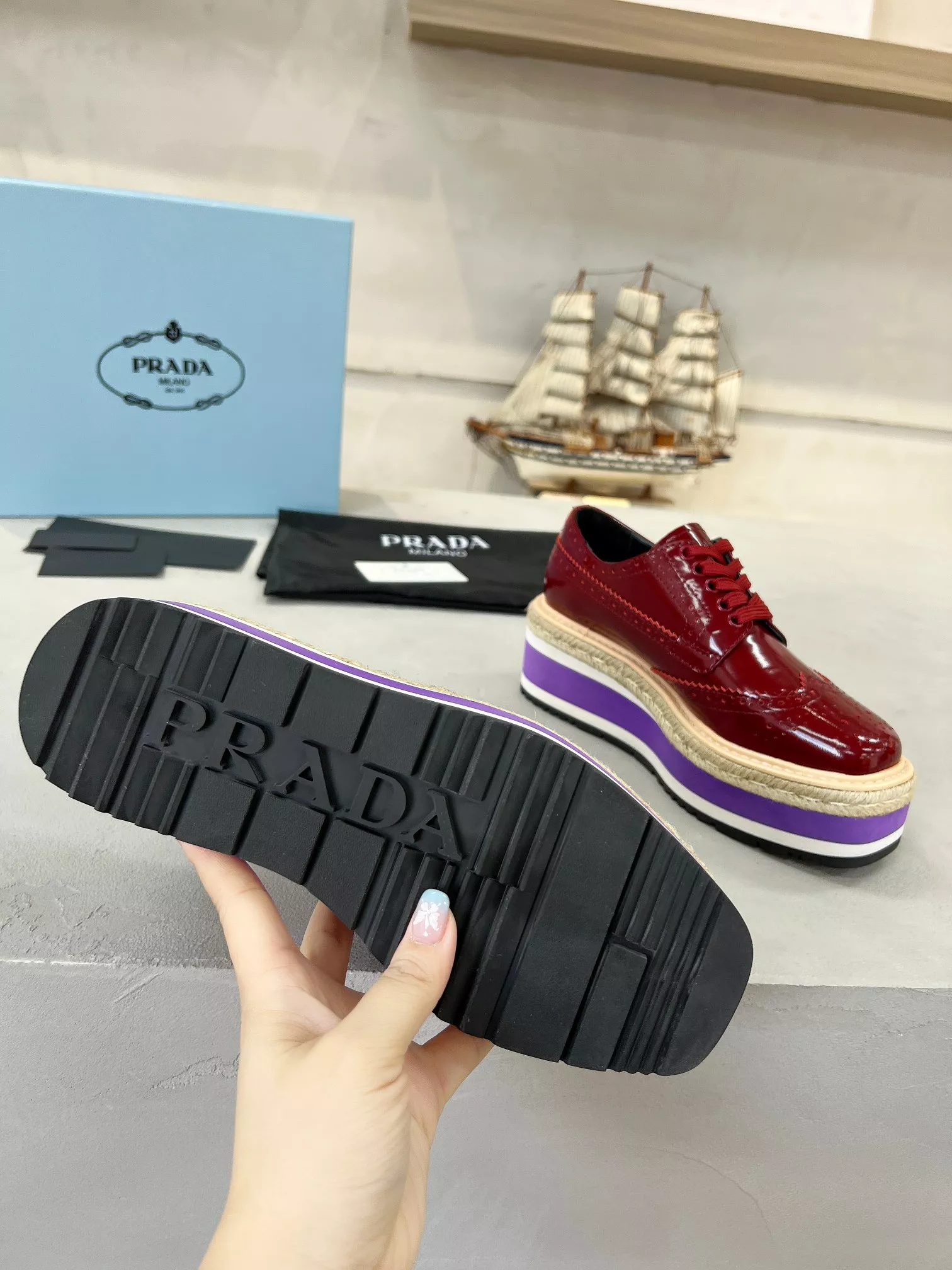 Prada Casual Shoes For Women GoAnywhere 6993