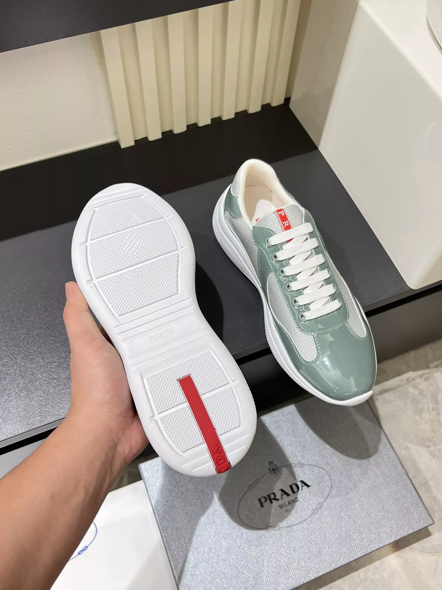Prada Casual Shoes For Women Resilient 3712