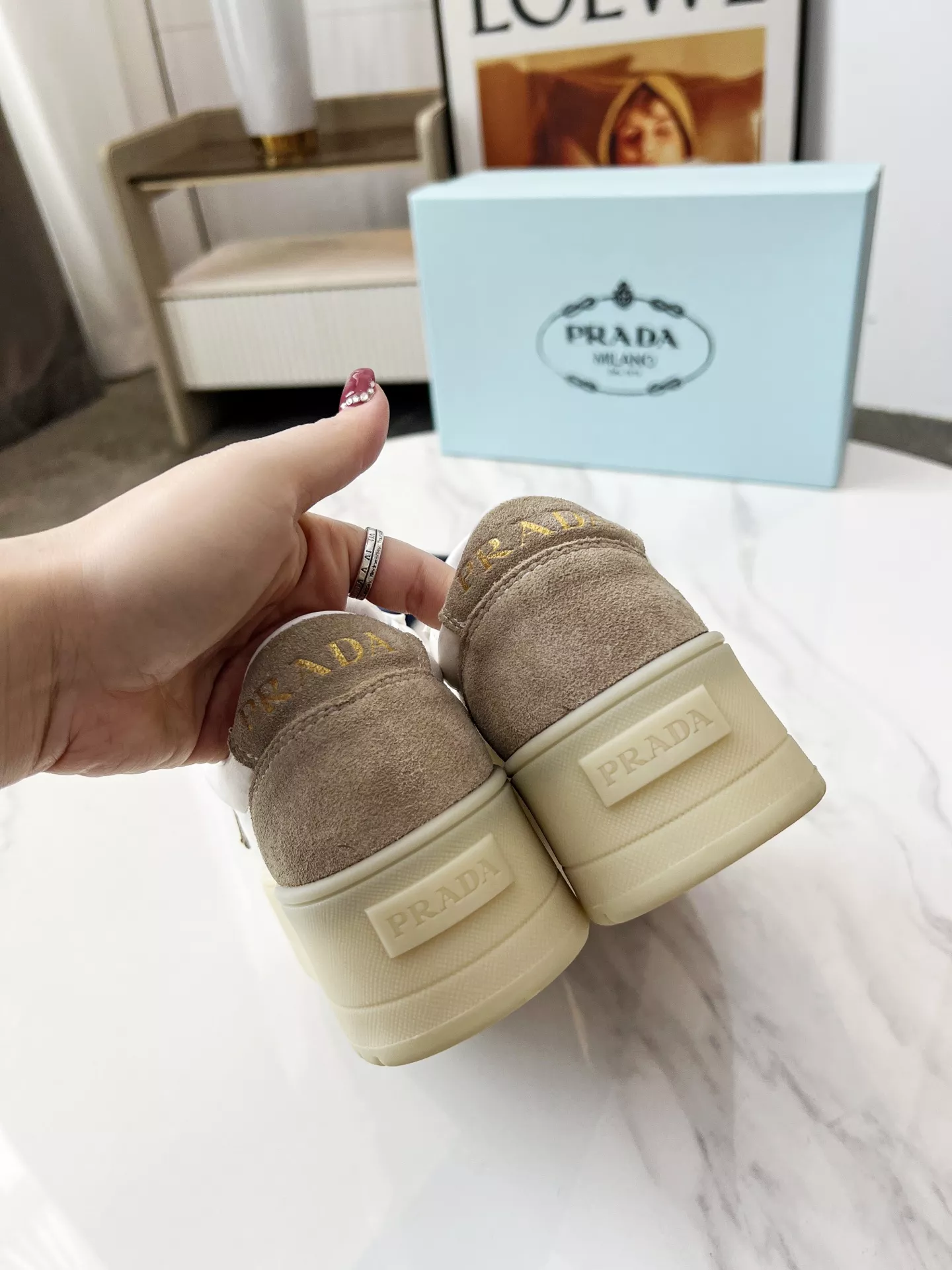 Prada Casual Shoes For Women Soft 995