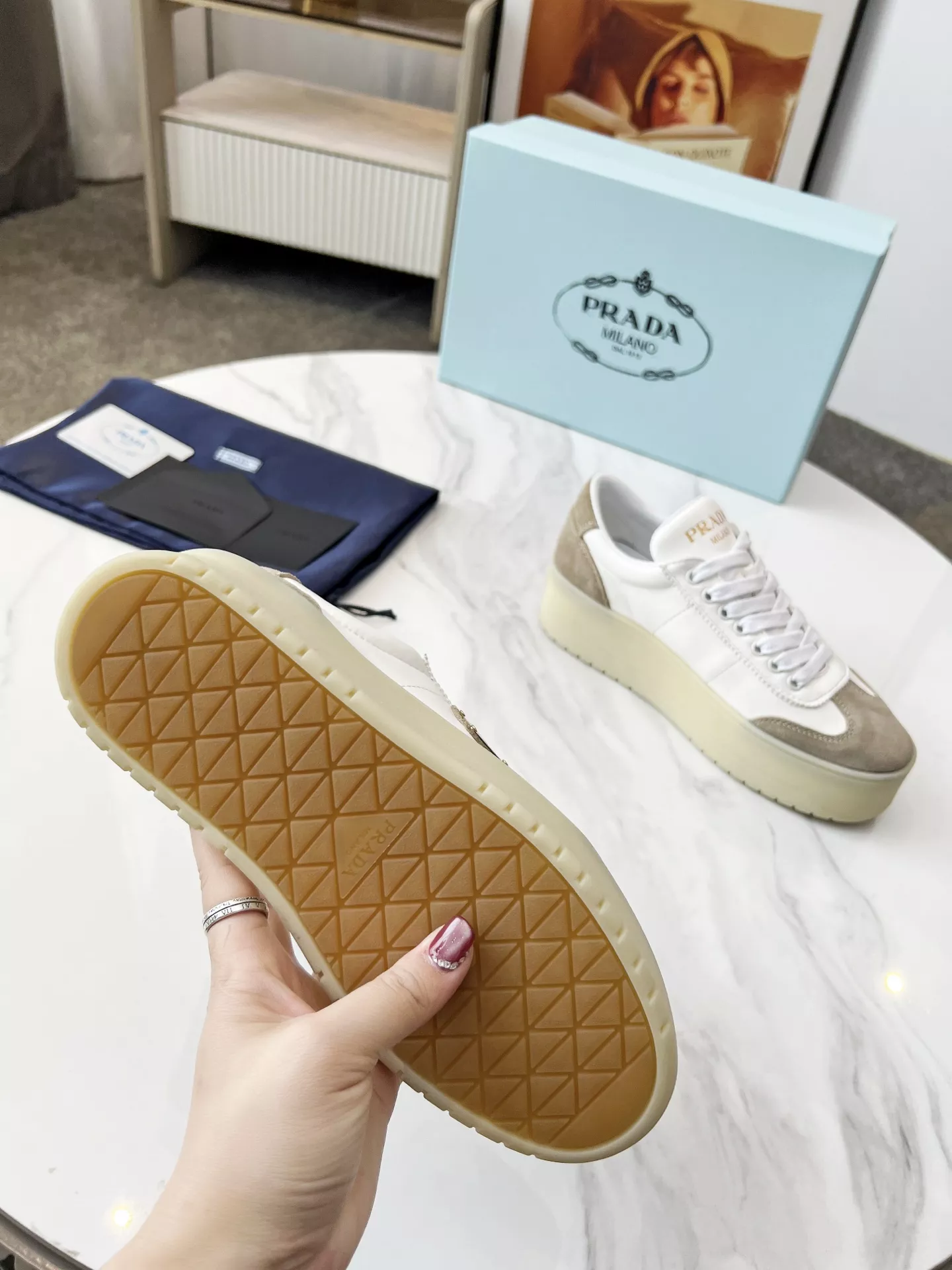 Prada Casual Shoes For Women Soft 995