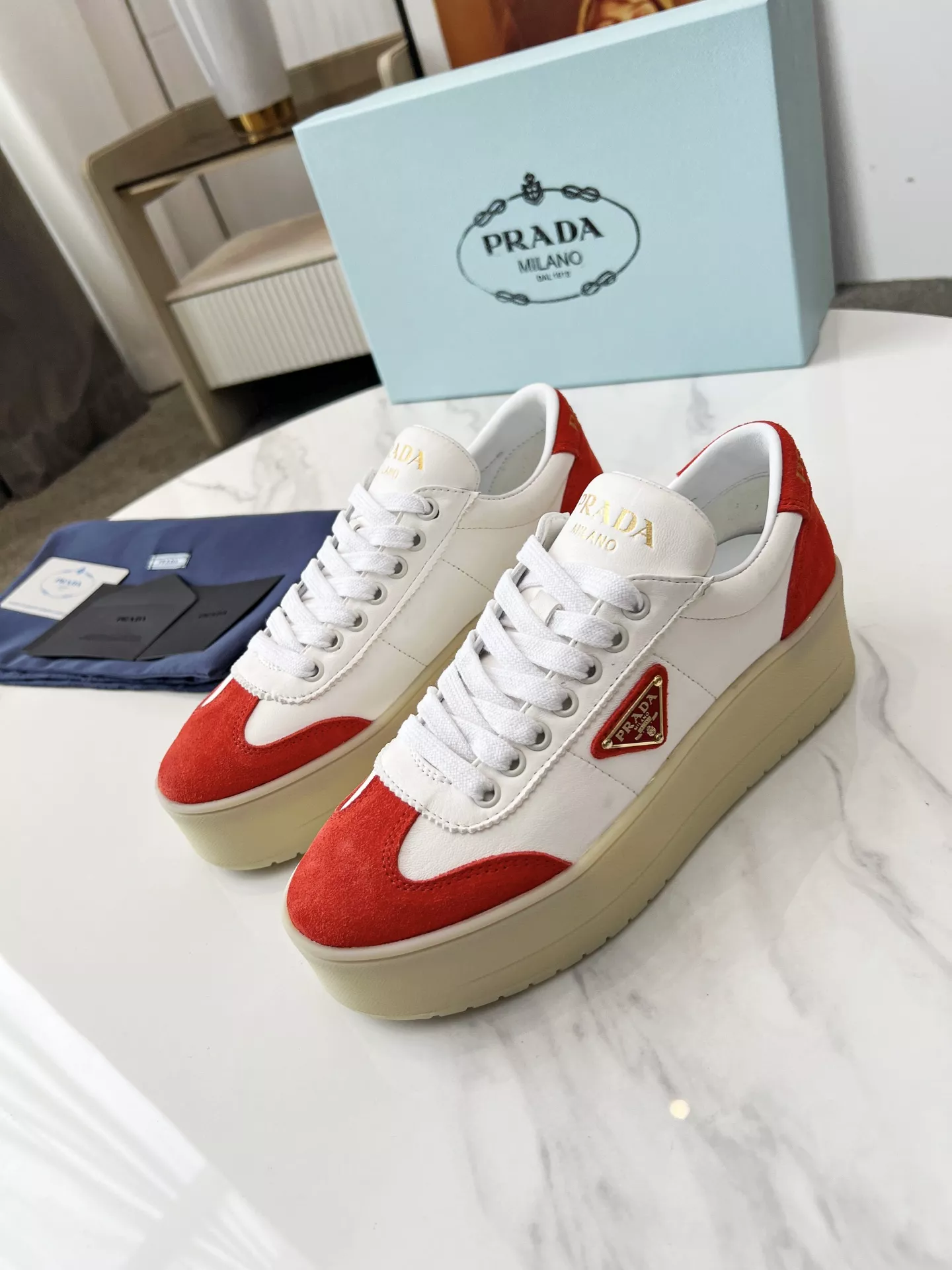 Prada Casual Shoes For Women StreetReady 1085