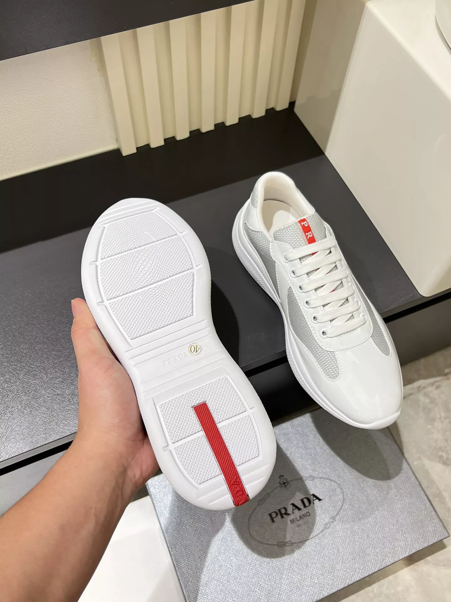 Prada Casual Shoes For Women Timeless 9678