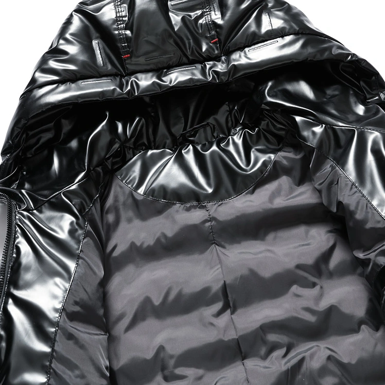 Prada Down Feather Coat Long Sleeved For Men Flexible 3683
