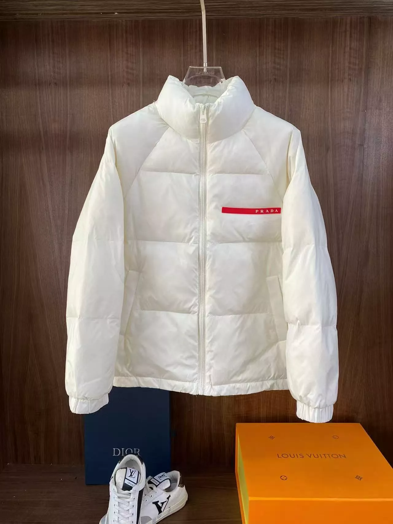 Prada Down Feather Coat Long Sleeved For Men GoAnywhere 2040