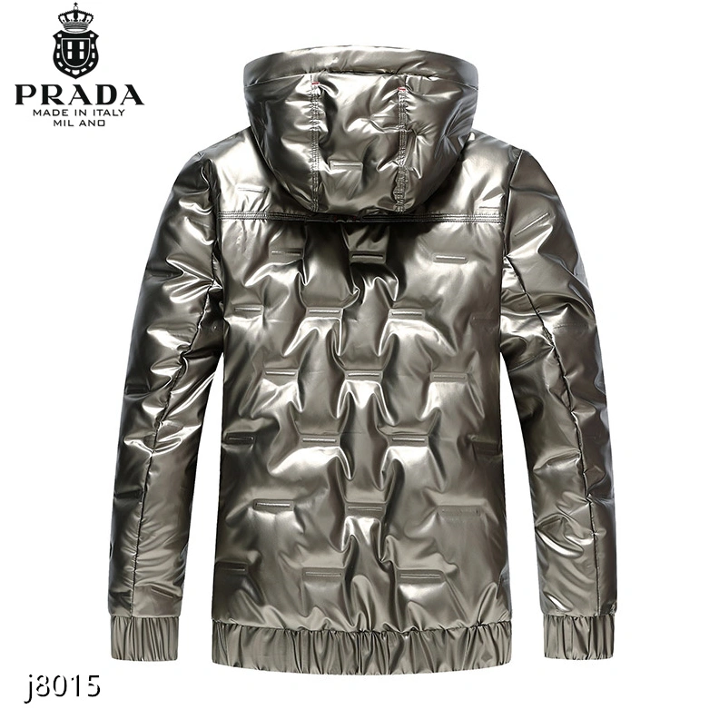 Prada Down Feather Coat Long Sleeved For Men Modern 1952
