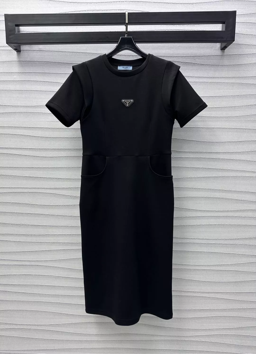 Prada Dresses Short Sleeved For Women Unique 8446