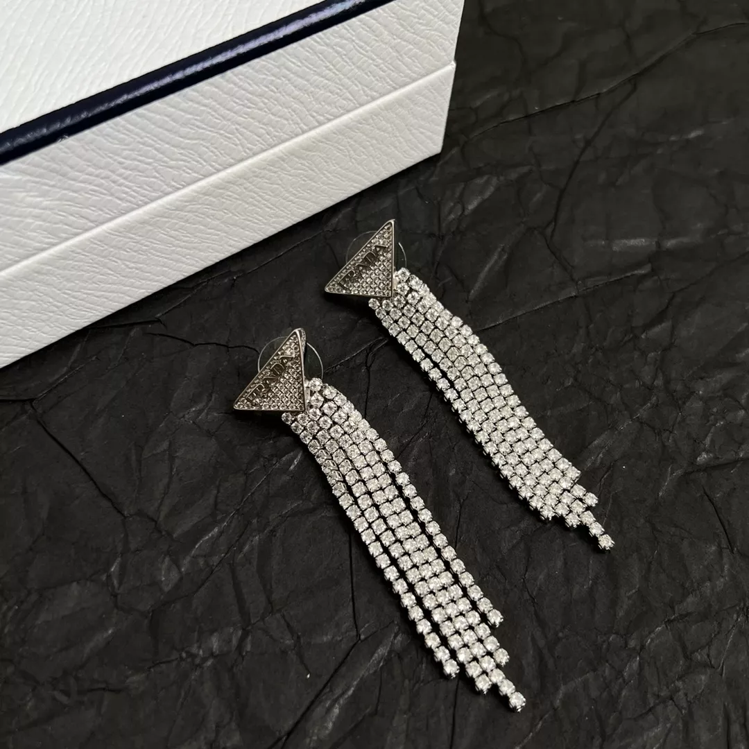 Prada Earrings For Women Sleek 7342