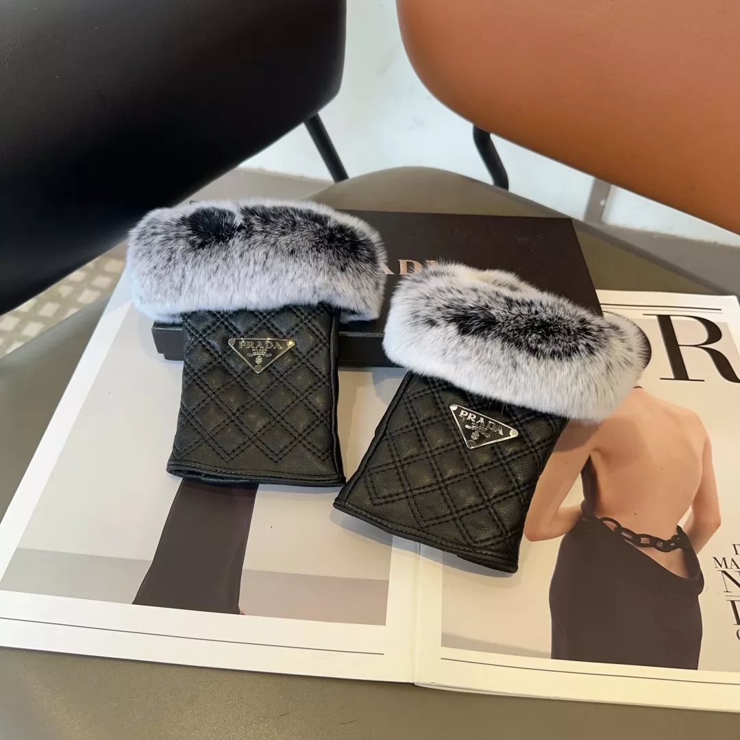 Prada Gloves Durable 1463