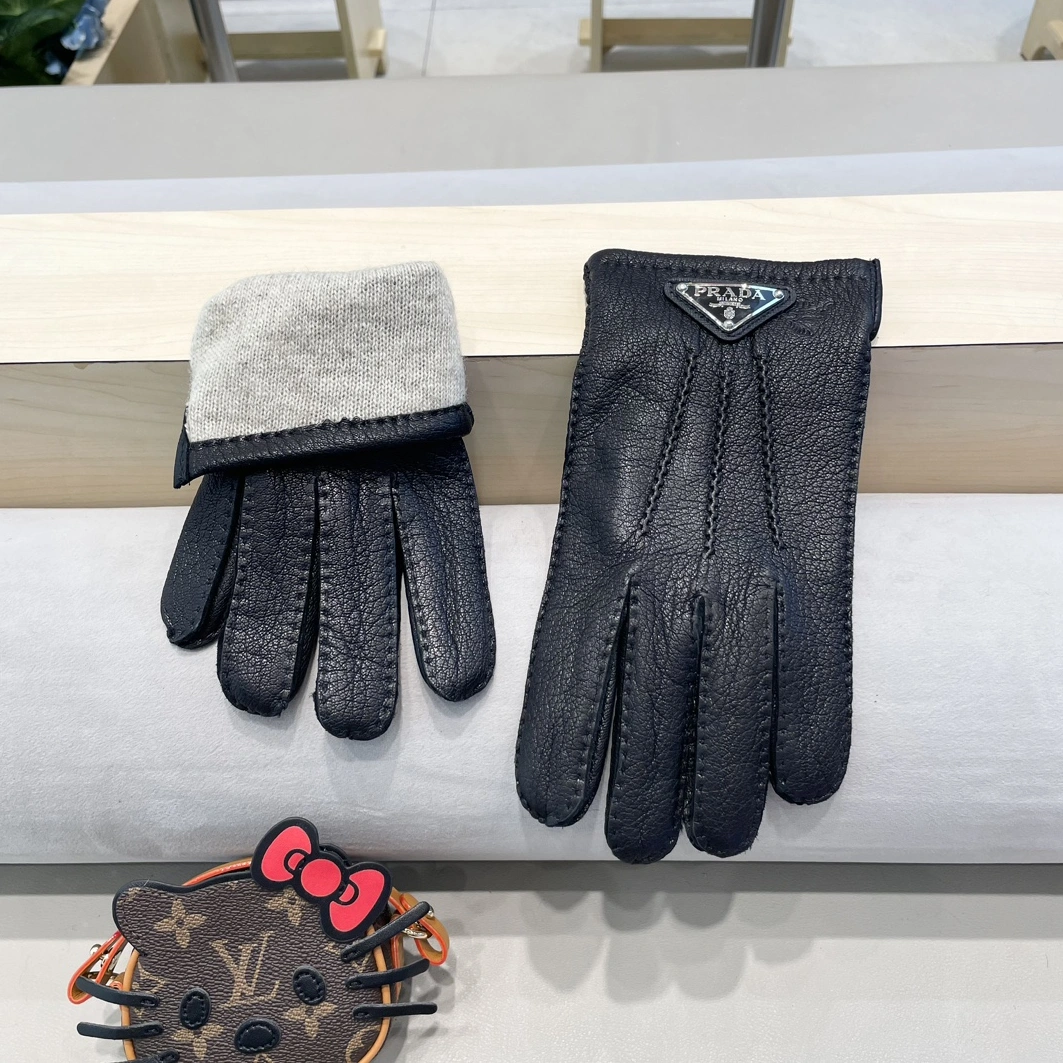 Prada Gloves For Men Soft 3286