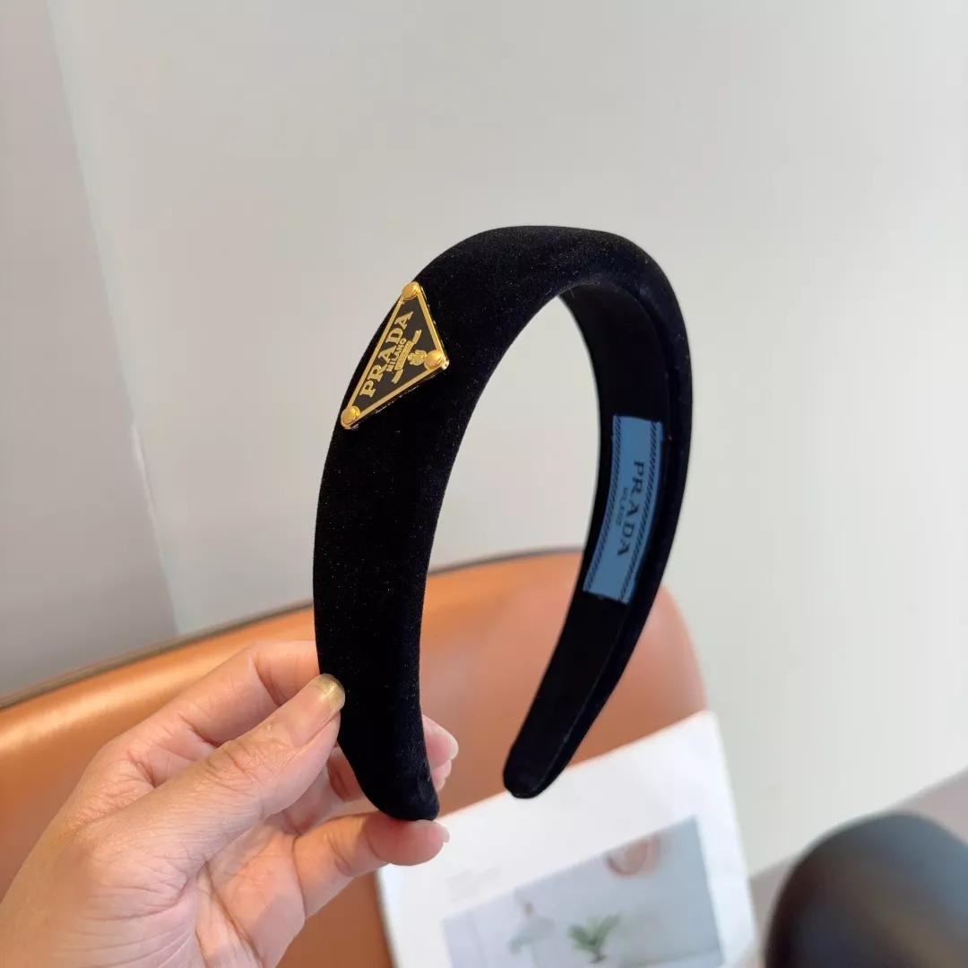 Prada Headband For Women Elegant 6811