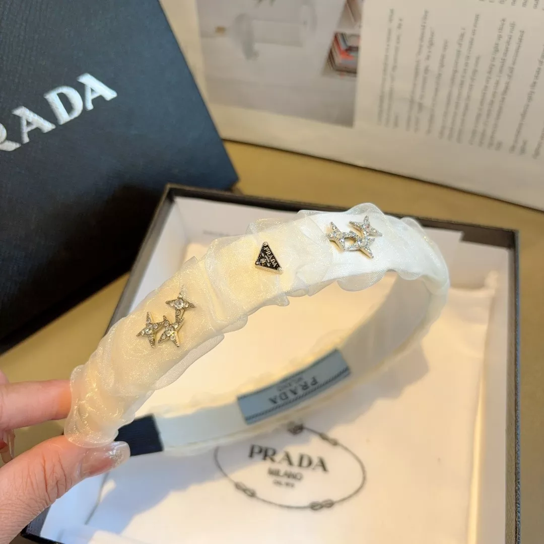 Prada Headband For Women Sleek 6667