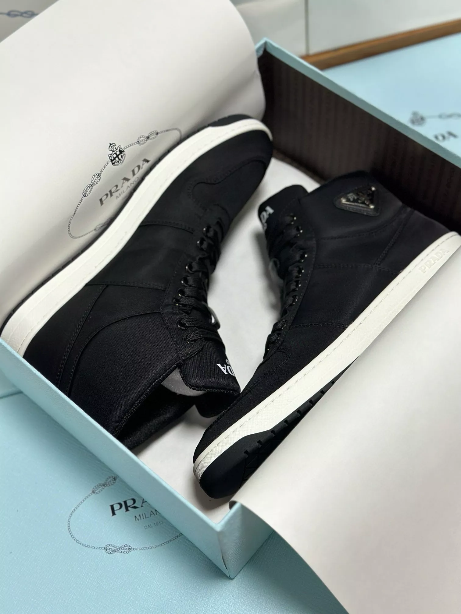 Prada High Top Shoes For Men TopPick 2240