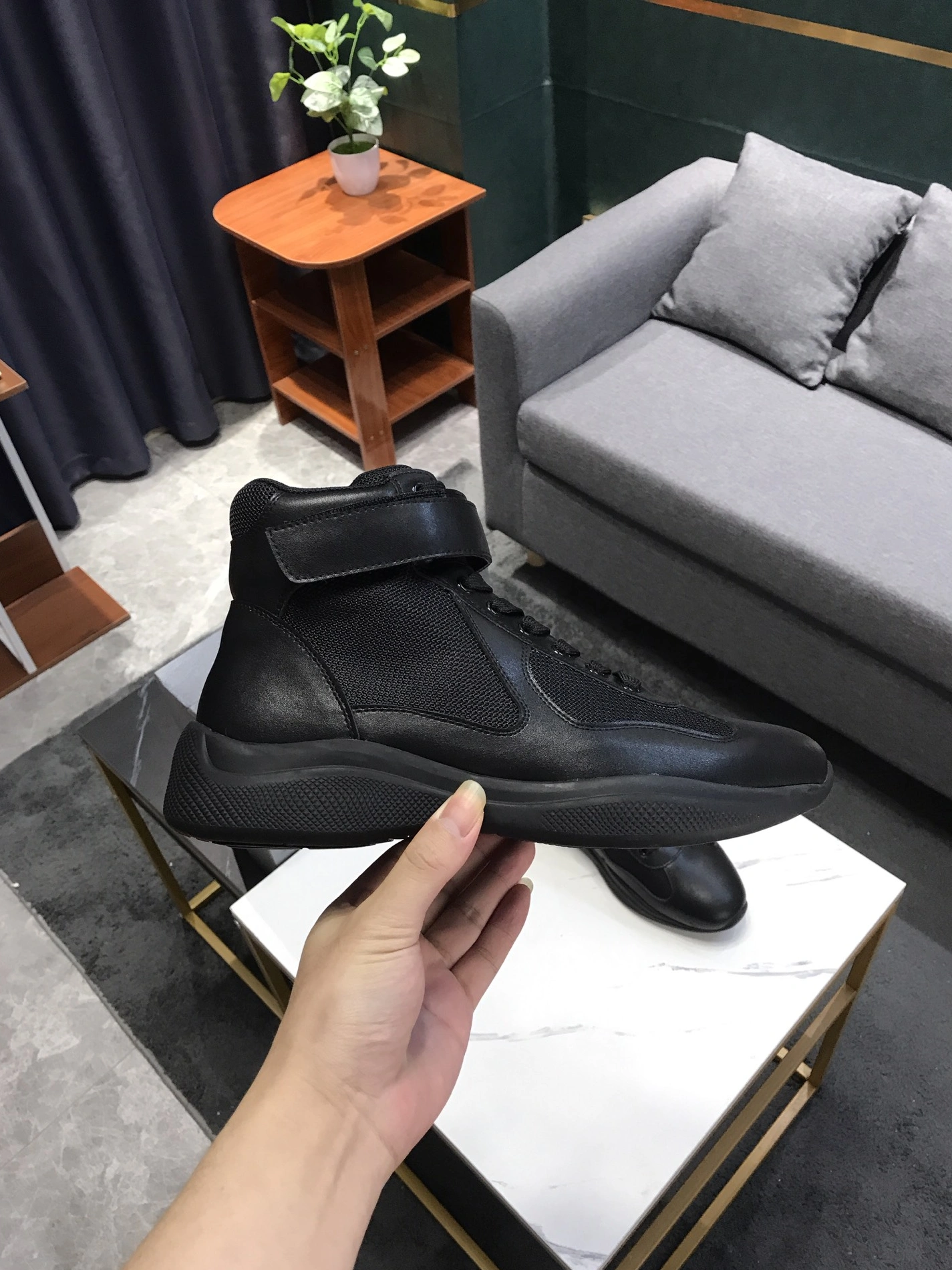 Prada High Top Shoes For Men UrbanStyle 136
