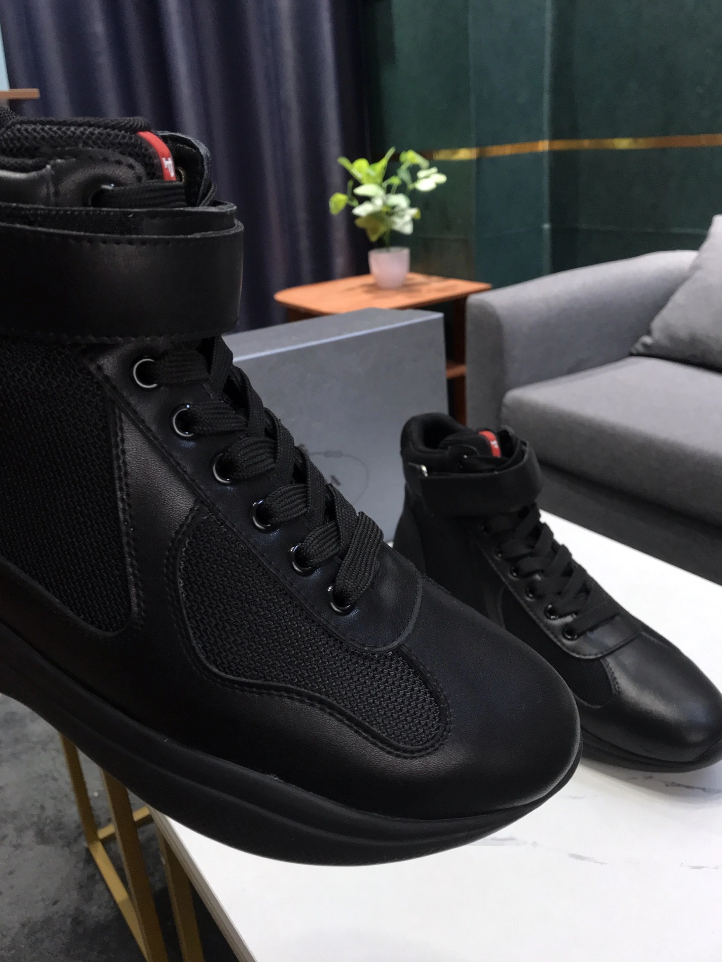 Prada High Top Shoes For Men UrbanStyle 136