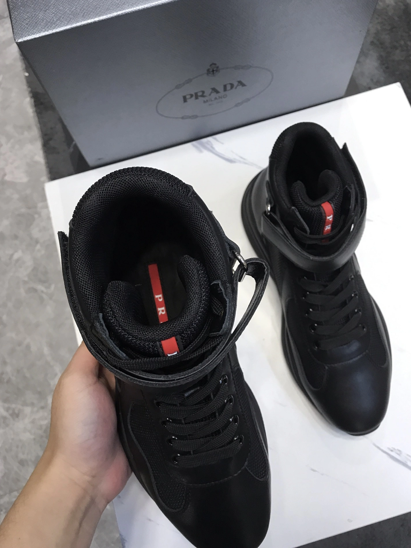 Prada High Top Shoes For Men UrbanStyle 136