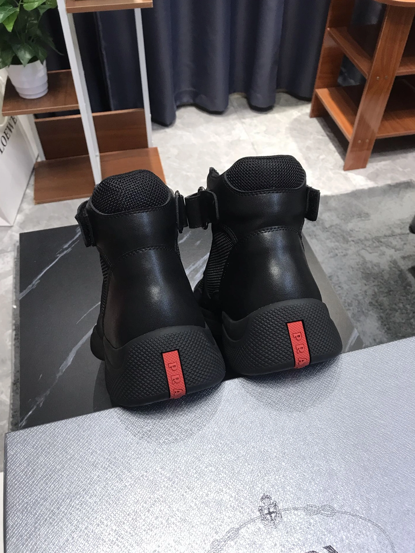Prada High Top Shoes For Men UrbanStyle 136