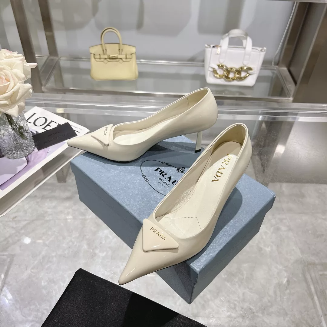 Prada High-heeled Shoes For Women Affordable 6730