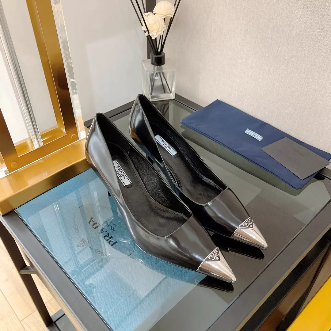 Prada High-heeled Shoes For Women Functional 8916