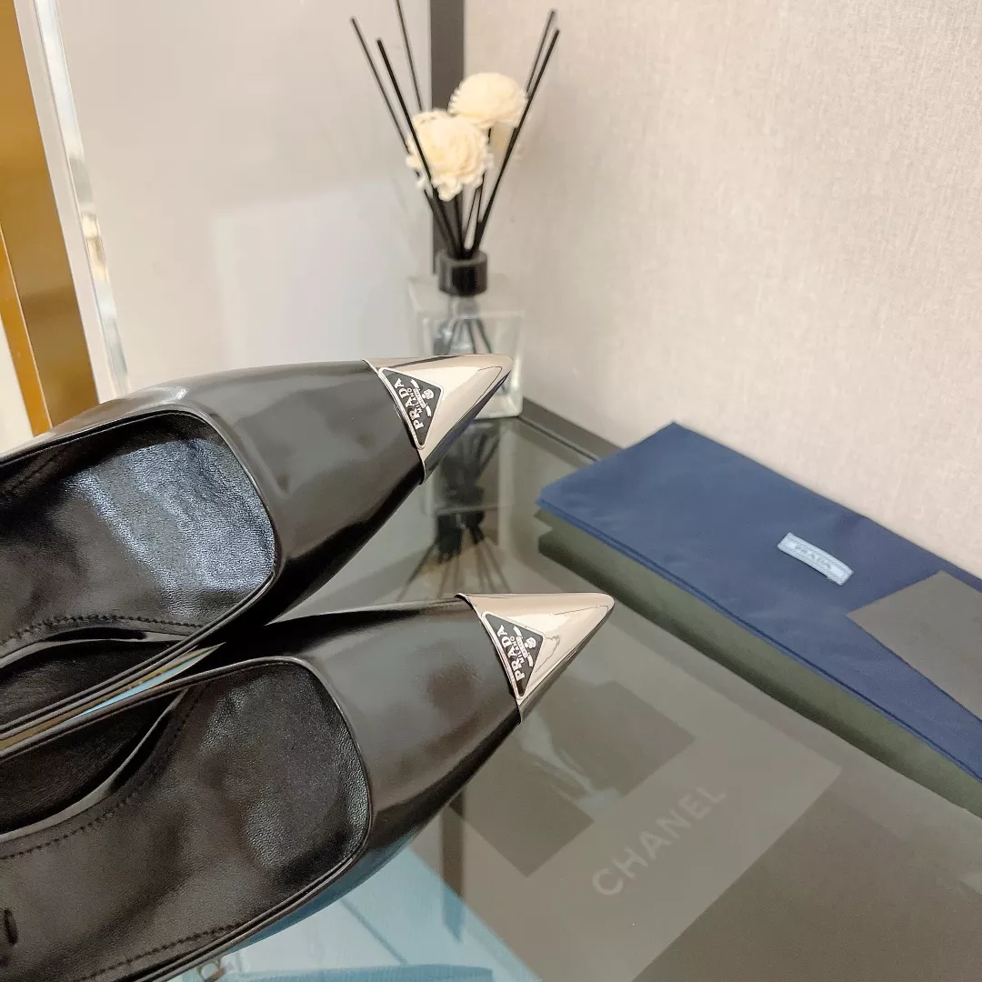 Prada High-heeled Shoes For Women Functional 8916