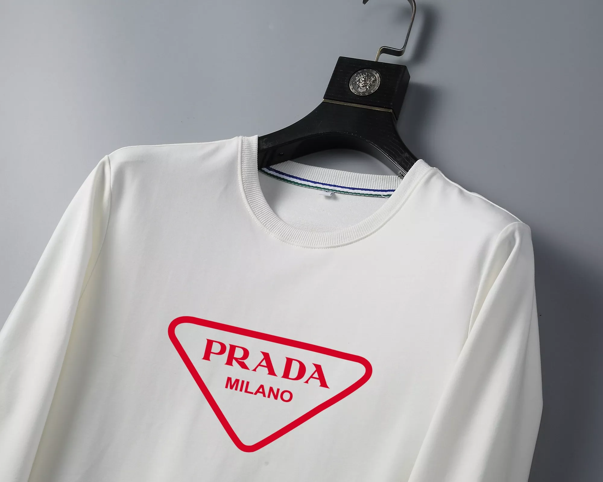 Prada Hoodies Long Sleeved For Men Bold 2565