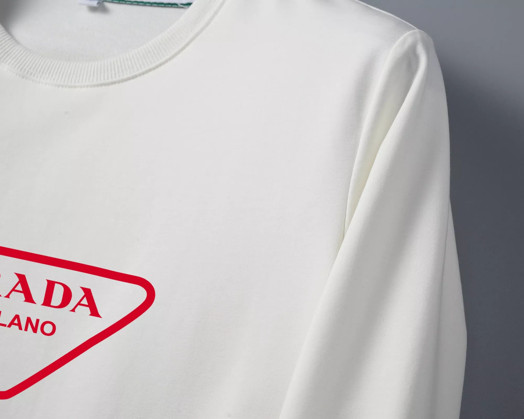 Prada Hoodies Long Sleeved For Men Bold 2565