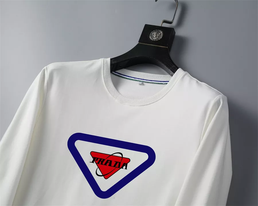 Prada Hoodies Long Sleeved For Men Reliable 1498