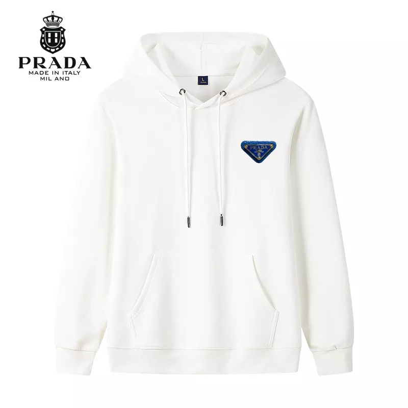 Prada Hoodies Long Sleeved For Men Resilient 4767