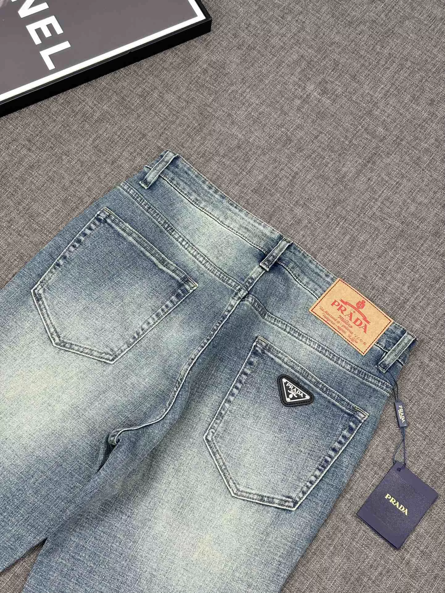 Prada Jeans For Men Breathable 9354