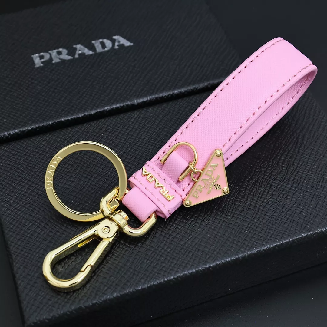 Prada Key Holder And Bag Buckle Durable 6906
