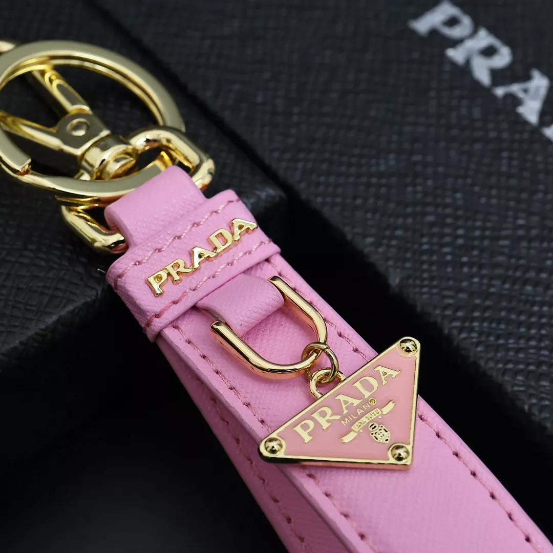 Prada Key Holder And Bag Buckle Durable 6906